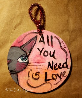 All You Need is Love ornament